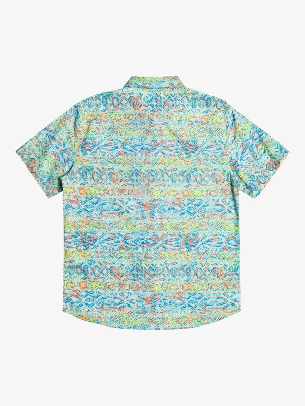 Angel Blue Heyday Quiksilver Heyday Short Sleeve Men's Shirts | 810735JTX