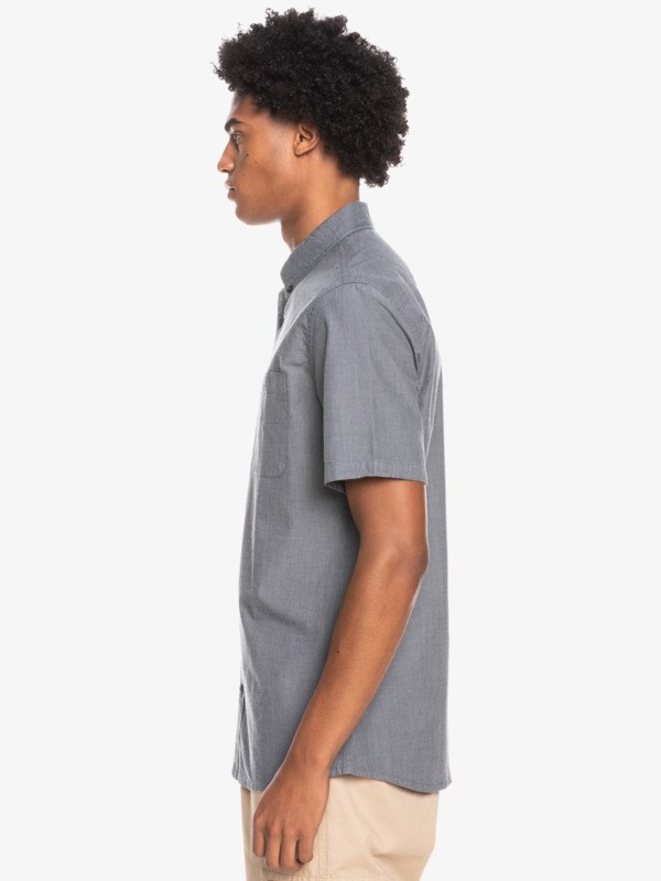 Black Quiksilver Winfall Short Sleeve Men's Shirts | 160245RET