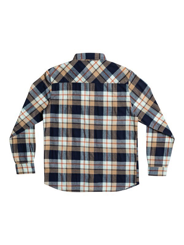 Blue Light Draymen Quiksilver Draymen Long Sleeve Flannel Men's Shirts | 718305EGV