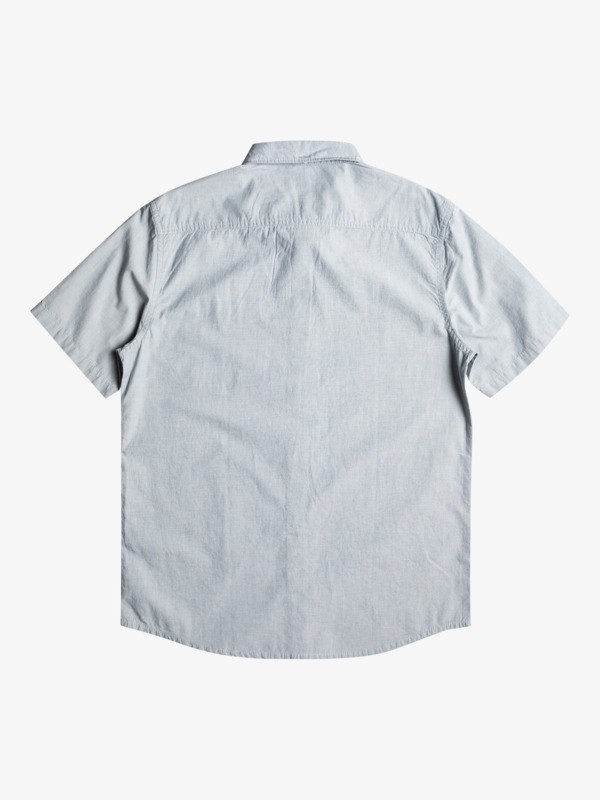 Blue Mirage Quiksilver Winfall Short Sleeve Men's Shirts | 135967UQX