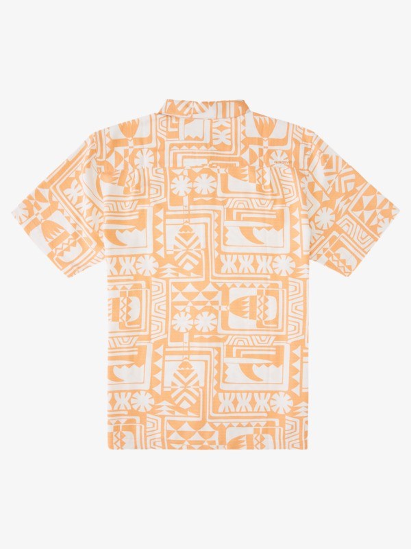 Canteloupe Dogpatch Quiksilver Waterman Dogpatch Vibes Short Sleeve Men's Shirts | 508927GWV