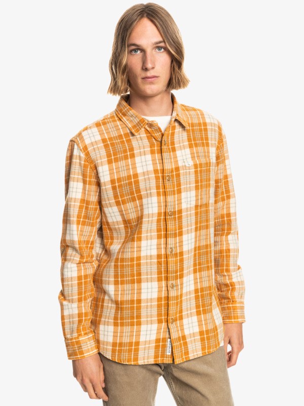 Cathay Spice Tang Quiksilver Woodbine Long Sleeve Men's Shirts | 124986SRG