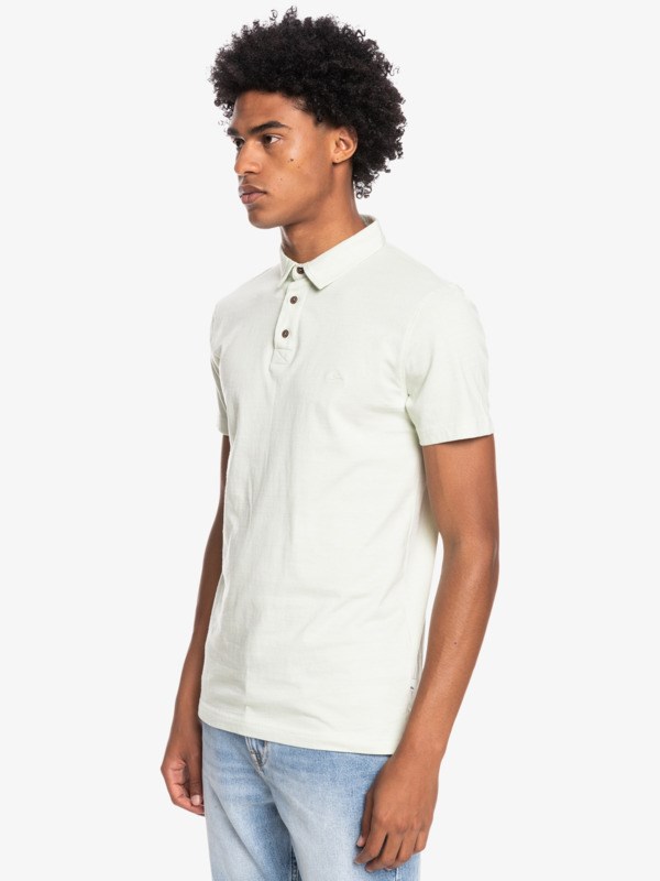 Celendine Quiksilver Everyday Sun Cruise Short Sleeve Men's Shirts | 823016MPF