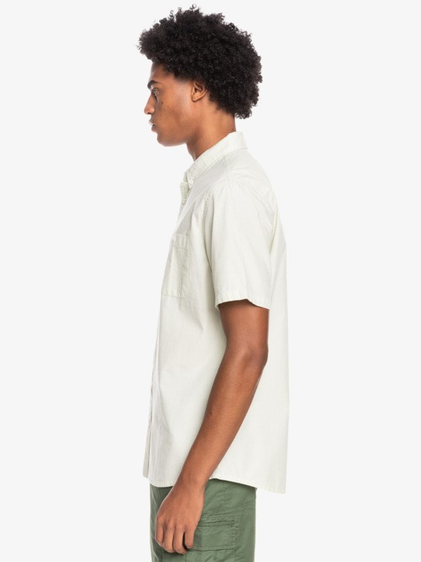 Celendine Quiksilver Winfall Short Sleeve Men's Shirts | 145980UPX