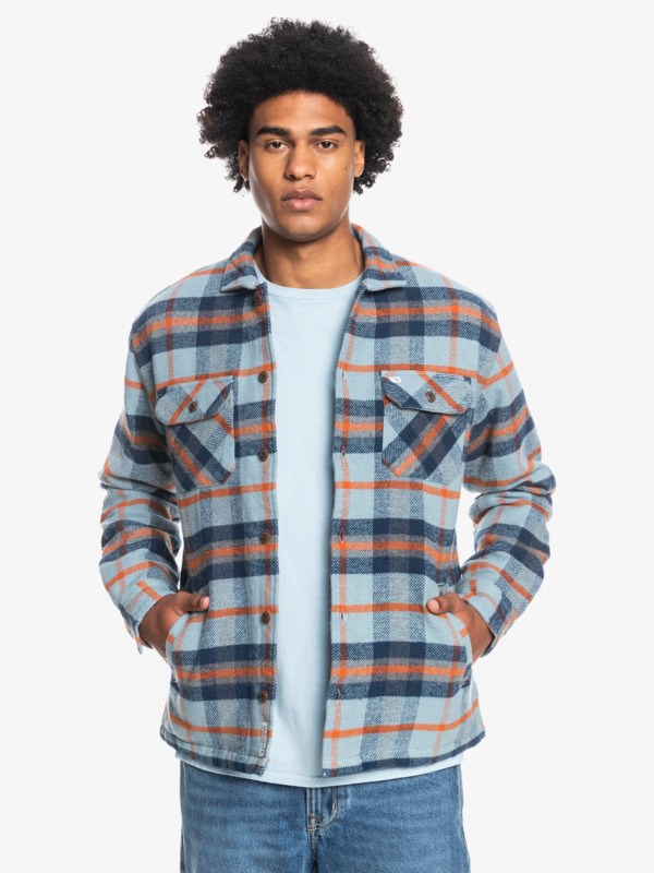 Citadel Lyneham Lined Quiksilver Lyneham Lined Long Sleeve Men's Shirts | 289706ZUG