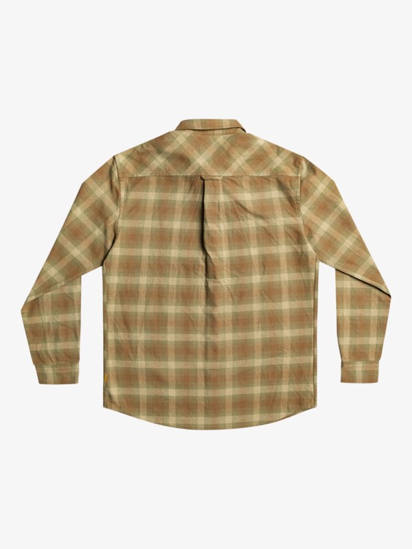 Four Leaf Clover Cliffedge Quiksilver Waterman Cliff Edge Long Sleeve Men's Shirts | 519342KNU