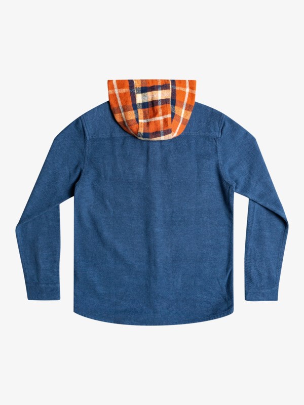 Insignia Blue Quiksilver Halidon Long Sleeve Men's Shirts | 820149VEW