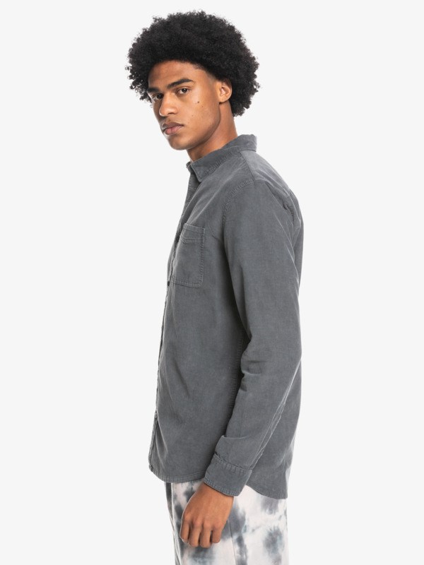 Iron Gate Quiksilver Smoke Trail Long Sleeve Men's Shirts | 923085KZC