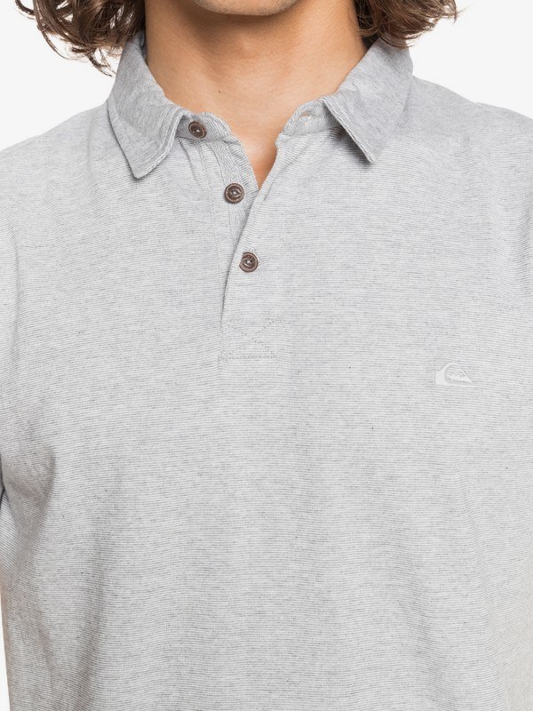 Light Grey Heather Quiksilver Everyday Sun Cruise Short Sleeve Men's Shirts | 856407PEA