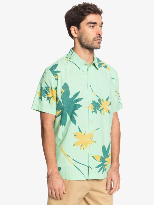 Meadow Na Mea Kahiki Quiksilver Waterman Na Mea Kahiki Short Sleeve Men's Shirts | 285043SJX