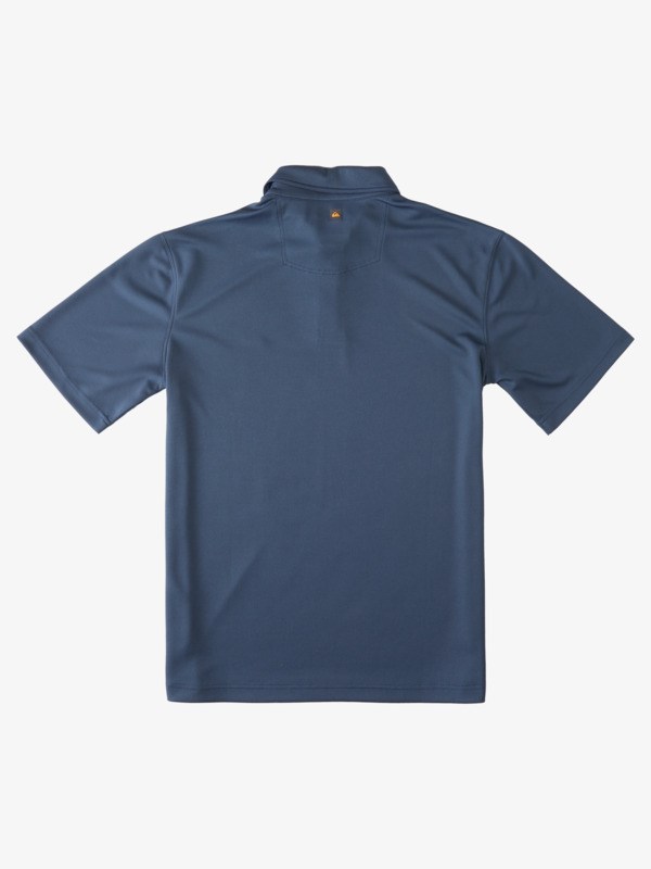 Midnight Navy Quiksilver Waterman Water Short Sleeve Men's Shirts | 201594JPH