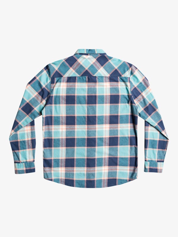 Porcelain Drayman Stretch Quiksilver Baro Stretch Long Sleeve Flannel Men's Shirts | 701843XSJ