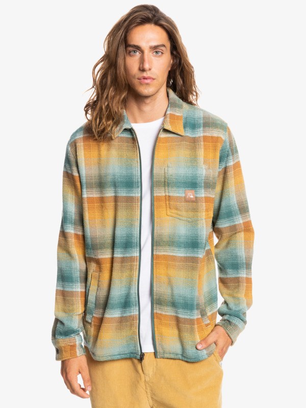 Seapine Zippy Quiksilver Brinker Long Sleeve Flannel Men's Shirts | 234615SQH