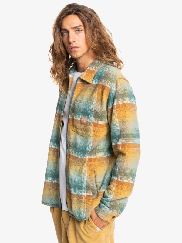 Seapine Zippy Quiksilver Brinker Long Sleeve Flannel Men's Shirts | 234615SQH