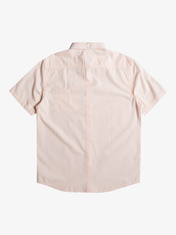 Veiled Pink Quiksilver Winfall Short Sleeve Men's Shirts | 045198CYA