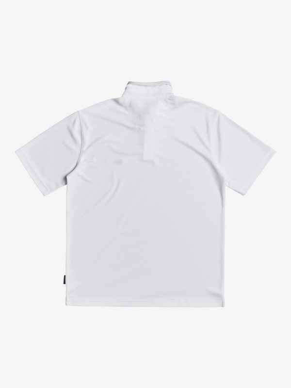 White Quiksilver Waterman Water Short Sleeve Men's Shirts | 172349VBU