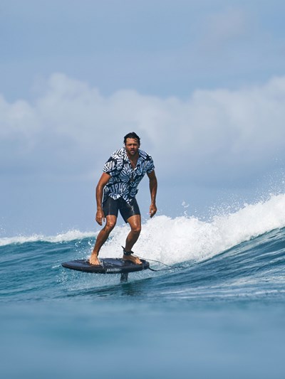 Black Kailua Cruiser Quiksilver Waterman Kailua Cruiser Short Sleeve Surf Men's Shirts | 305247HLZ