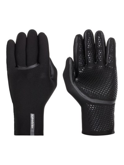 Black Quiksilver 3mm Marathon Sessions Gloves Men's Wetsuit Gloves | 162750WQY