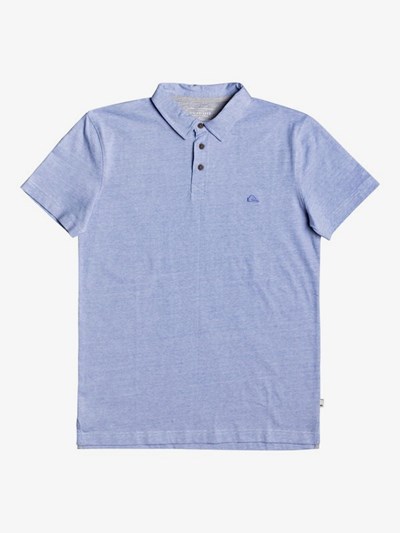 Blue Yonder Quiksilver Everyday Sun Cruise Short Sleeve Men's Shirts | 543187RVU