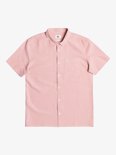 Burnt Ochre Goff Cove Quiksilver Goff Cove Short Sleeve Men's Shirts | 106472QBP