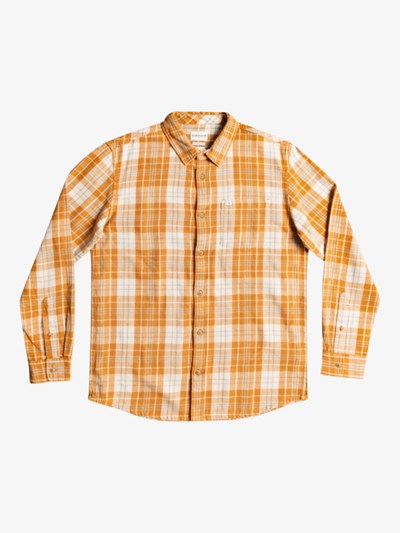 Cathay Spice Tang Quiksilver Woodbine Long Sleeve Men's Shirts | 124986SRG