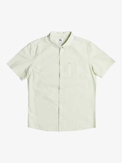 Celendine Quiksilver Winfall Short Sleeve Men's Shirts | 145980UPX