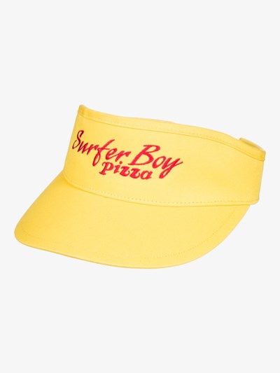 Lemon Zest Quiksilver Quiksilver x Stranger Things Surfer Boy Visor Men's Hats | 529614GIJ