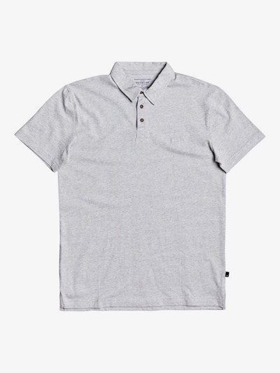 Light Grey Heather Quiksilver Everyday Sun Cruise Short Sleeve Men's Shirts | 856407PEA