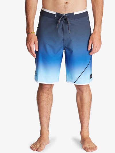 Nautical Blue Quiksilver SurfSilk New Wave 20" Recycled Men's Boardshorts | 406127ZVD