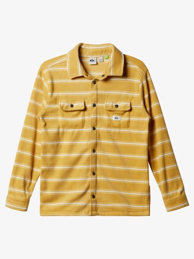 Rattan Summer Stripe Quiksilver Surf Days Long Sleeve Flannel Men's Shirts | 271683WJS