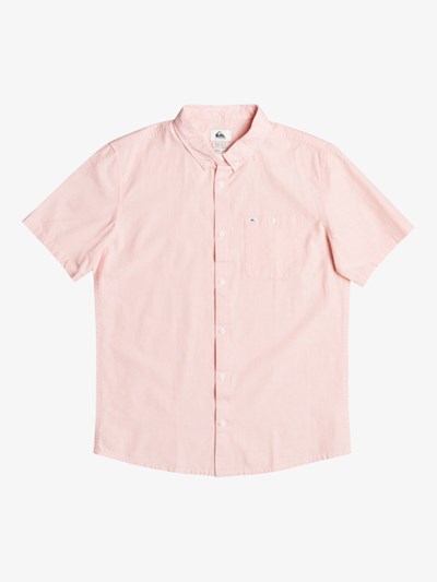 Rosette Quiksilver Winfall Short Sleeve Men's Shirts | 328571QKG