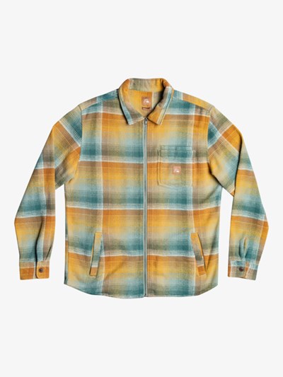 Seapine Zippy Quiksilver Brinker Long Sleeve Flannel Men's Shirts | 234615SQH