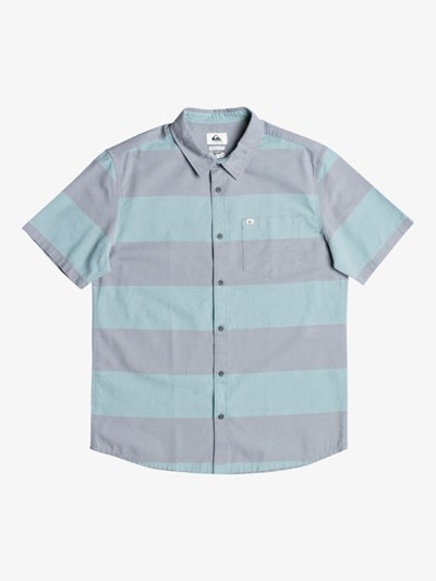 Sleet Kalua Kobi Quiksilver Cali Sun Short Sleeve Men's Shirts | 120456TCA